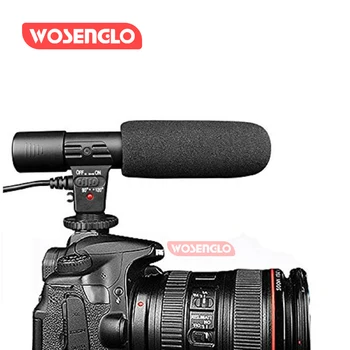 New Mic-01 Professional Camera External Stereo Microphone For Nikon Z7 Z6 D7500 D7200 D5600 D5500 D5300 D810 D750 D500 D5 D4
New Mic-01 Professional Camera External Stereo Microphone For Nikon Z7 Z6 D7500 D7200 D5600 D5500 D5300 D810 D750 D500 D5 D4
