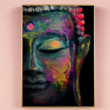 Abstract Colorful Buddha Face Canvas Paintings on The Wall Art Posters and Prints Buddhism Art Pictures Home Wall Decoration
Abstract Colorful Buddha Face Canvas Paintings on The Wall Art Posters and Prints Buddhism Art Pictures Home Wall Decoration