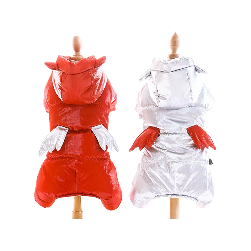 Red Silver Colors S-xxl Sizes Super Warm and Thick Clothes for Dogs 2019 Autumn and Winter Four Legs Pet Clothing Jumpsuit Dogs
Red Silver Colors S-xxl Sizes Super Warm and Thick Clothes for Dogs 2019 Autumn and Winter Four Legs Pet Clothing Jumpsuit Dogs