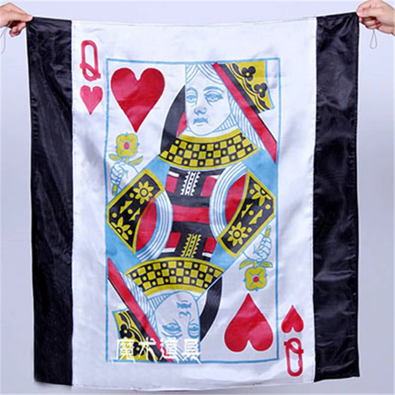 Pocket To Poker Streamer (Queen Of Hearts) - Magic Tricks Appear Disappear Magia Stage Party Gimmick Illusion Props Comedy
Pocket To Poker Streamer (Queen Of Hearts) - Magic Tricks Appear Disappear Magia Stage Party Gimmick Illusion Props Comedy