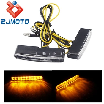 2x Motorcycle 11pcs LED Mini Blinker Minibli Stripe Black Stick-On Universal LED-Blinker Stripe Amber Warning Turn Signal Light
2x Motorcycle 11pcs LED Mini Blinker Minibli Stripe Black Stick-On Universal LED-Blinker Stripe Amber Warning Turn Signal Light