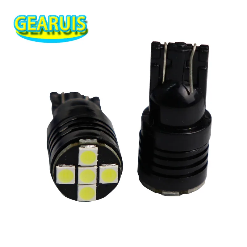 4 шт 1 44 Вт T10 Canbus 5 SMD 3030 светодиодный драйвер IC ошибок неполярный Doom светильник