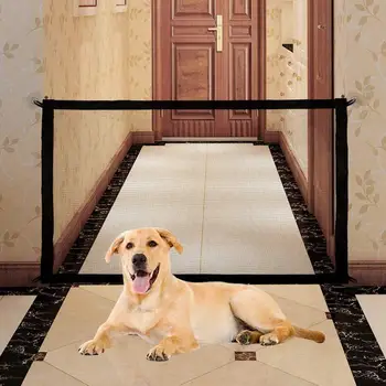 Magic Dog Fences Gate for Dog Mesh Pet Gate For Dogs Safe Guard Hall Doorway Wide Tall Pet Dog Safety Enclosure Dropshipping
Magic Dog Fences Gate for Dog Mesh Pet Gate For Dogs Safe Guard Hall Doorway Wide Tall Pet Dog Safety Enclosure Dropshipping