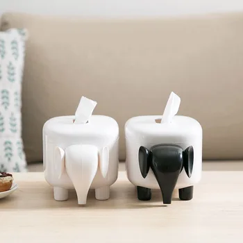 Elephant Tissue Box Roll Paper Napkin Storage Box Home Desktop Pumping Tray Living Room Coffee Table Roll Paper Tube
Elephant Tissue Box Roll Paper Napkin Storage Box Home Desktop Pumping Tray Living Room Coffee Table Roll Paper Tube