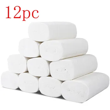 12 Rolls Soft Toilet Paper Towels White Soft Skin-friendly Household Three-layer Paper Towels Rolling Paper Toilet Tissue
12 Rolls Soft Toilet Paper Towels White Soft Skin-friendly Household Three-layer Paper Towels Rolling Paper Toilet Tissue