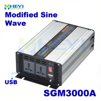 Modified Sine Wave Inverter 3000W with USB input 12VDC 24VDC 48VDC output 110VAC 220VAC solar micro inverter
Modified Sine Wave Inverter 3000W with USB input 12VDC 24VDC 48VDC output 110VAC 220VAC solar micro inverter