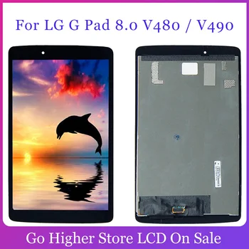 For LG G Pad 8.0 V480 / V490 LCD Display Matrix Touch Screen Digitizer Panel Sensor Glass Tablet Assembly Replacement
For LG G Pad 8.0 V480 / V490 LCD Display Matrix Touch Screen Digitizer Panel Sensor Glass Tablet Assembly Replacement