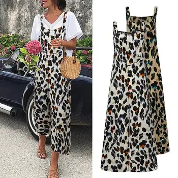 Celmia Fashion Women Sleeveless Jumpsuits Straps Summer Wide Leg Pants Sexy Leopard Printed Rompers Female Casual Long Overall 7
Celmia Fashion Women Sleeveless Jumpsuits Straps Summer Wide Leg Pants Sexy Leopard Printed Rompers Female Casual Long Overall 7