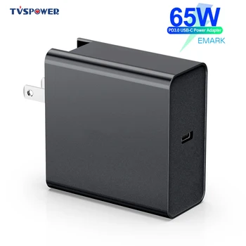 Black 65W Type C PD Quick Charge 61W Power Delivery Wall Fast Laptop Charger for MacBook iPhone iPad Google Pixelbook Huawei Q6
Black 65W Type C PD Quick Charge 61W Power Delivery Wall Fast Laptop Charger for MacBook iPhone iPad Google Pixelbook Huawei Q6