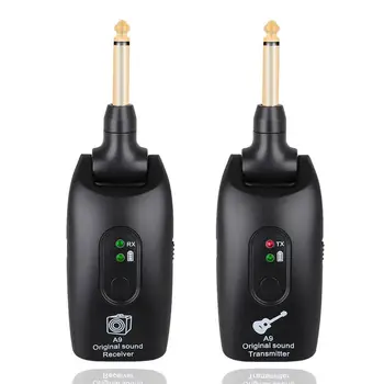 2.4Ghz Wireless Guitar System Transmitter A9 Receiver Built-In Rechargeable Musical Instrument Accessories
2.4Ghz Wireless Guitar System Transmitter A9 Receiver Built-In Rechargeable Musical Instrument Accessories