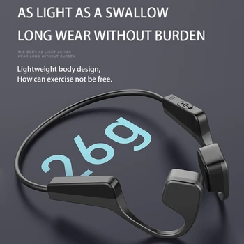 V11 Bone Conduction Earhook Earphone Wireless Bluetooth 5.0 Portable Handsfree Calls Business Driving Gaming Stereo Headphone
V11 Bone Conduction Earhook Earphone Wireless Bluetooth 5.0 Portable Handsfree Calls Business Driving Gaming Stereo Headphone