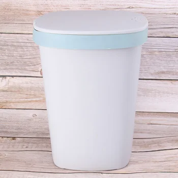 1Pc Push-button Plastic Trash Can Convenient For Garbage Bags Silent Garbage Can Large Capacity Square Trash Can Stylish Living
1Pc Push-button Plastic Trash Can Convenient For Garbage Bags Silent Garbage Can Large Capacity Square Trash Can Stylish Living