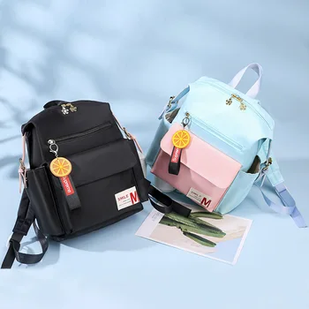 2020 HOT SALE New Shoulder Backpack Casual Minimalist College Style Schoolbag Waterproof Oxford Fabric Backpack 
2020 HOT SALE New Shoulder Backpack Casual Minimalist College Style Schoolbag Waterproof Oxford Fabric Backpack