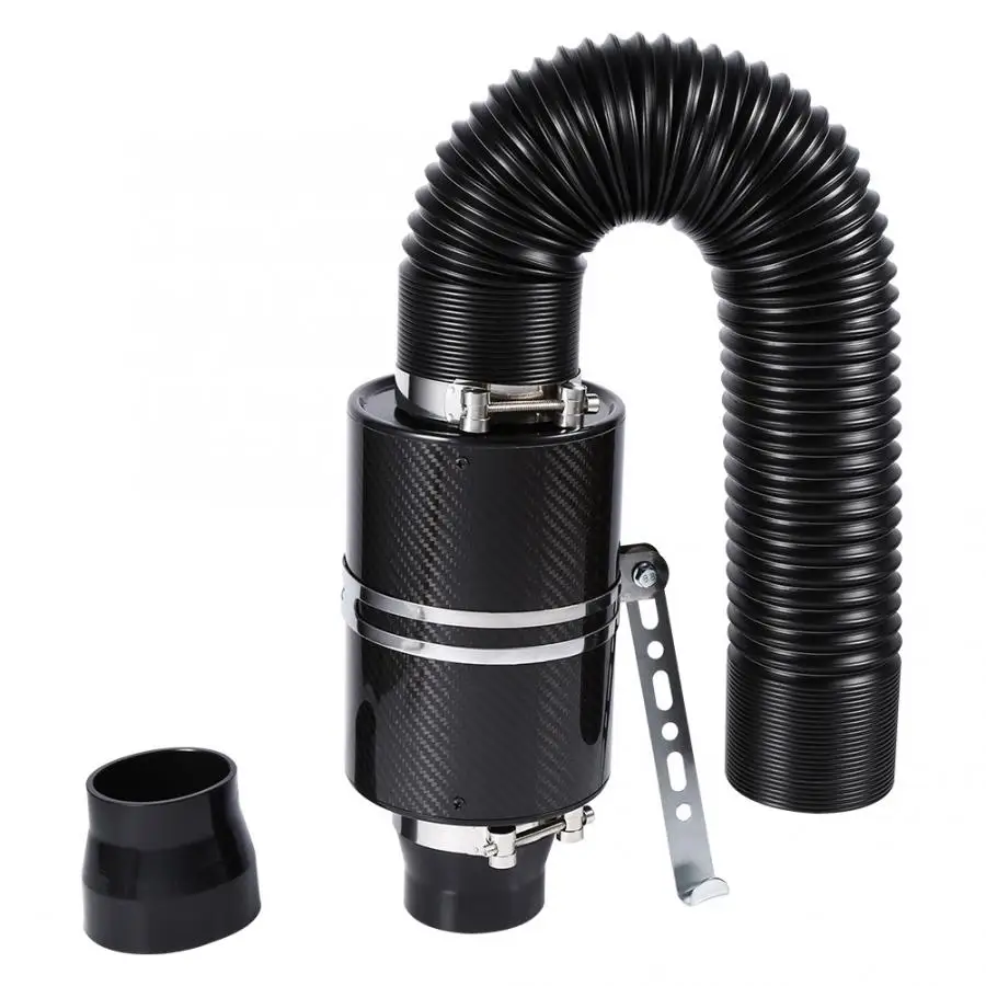 Universal Car 3 Carbon Fibre Cold Air Filter Feed Enclosed Intake Induction Pipe Hose Kit cold air intake Automobiles Oversea
Universal Car 3 Carbon Fibre Cold Air Filter Feed Enclosed Intake Induction Pipe Hose Kit cold air intake Automobiles Oversea