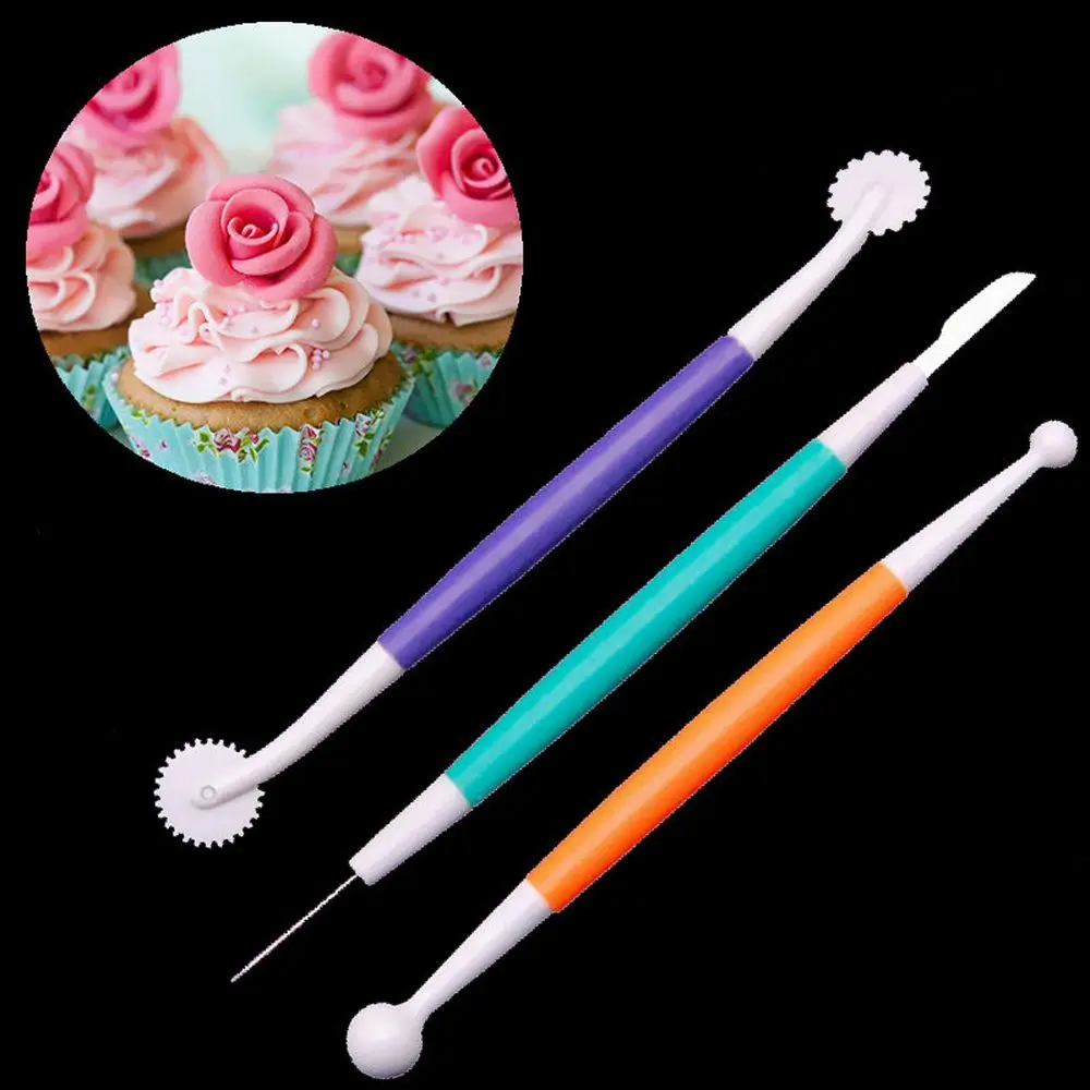 3Pcs/Set Fondant Cake Decorating Modelling Tools Fondant Needle Cake Pastry Carving Cutter Flower Clay Baking Craft Set
3Pcs/Set Fondant Cake Decorating Modelling Tools Fondant Needle Cake Pastry Carving Cutter Flower Clay Baking Craft Set