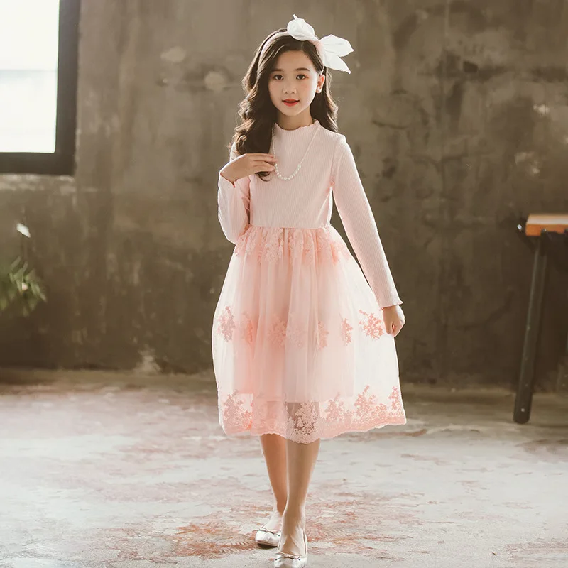 Girl Dress 2019 Autumn Kids Long Sleeve Princess Dresses for Girls Children Solid Sweet Party Clothes 4 6 8 10 12 Y
Girl Dress 2019 Autumn Kids Long Sleeve Princess Dresses for Girls Children Solid Sweet Party Clothes 4 6 8 10 12 Y