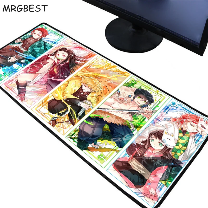 MRGBEST Demon Slayer Kimetsu No Yaiba Lock Edge Gaming Gamer Game Mouse Pad Anime Large Mousepad Speed Version for LOL Dota2 Xxl
MRGBEST Demon Slayer Kimetsu No Yaiba Lock Edge Gaming Gamer Game Mouse Pad Anime Large Mousepad Speed Version for LOL Dota2 Xxl