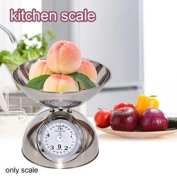 5kg Measuring Tool With Bowl Easy Read Stainless Steel Home Mechanical Type Retro Cooking Kitchen Scale Food Weighing Vegetables
5kg Measuring Tool With Bowl Easy Read Stainless Steel Home Mechanical Type Retro Cooking Kitchen Scale Food Weighing Vegetables