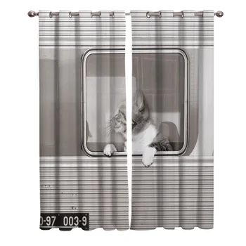 Pet Theme Cute Cat Pattern Biackout Window Curtains Living Room Curtain Kitchen Blackout Curtains Left and Right Biparting Open
Pet Theme Cute Cat Pattern Biackout Window Curtains Living Room Curtain Kitchen Blackout Curtains Left and Right Biparting Open