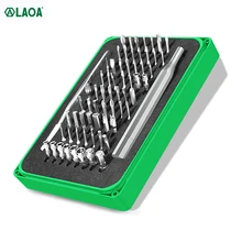 LAOA 66 in 1 Precision Screwdriver Bit Set Multi-function Precision Mobile Phone Repair Disassembly Tools Electronic Maintenance
LAOA 66 in 1 Precision Screwdriver Bit Set Multi-function Precision Mobile Phone Repair Disassembly Tools Electronic Maintenance