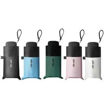 New Pocket Mini Umbrella Rain Women Anti-UV Windproof Portable Sunscreen Sun Female Umbrellas Durable Parasol Z5L0
New Pocket Mini Umbrella Rain Women Anti-UV Windproof Portable Sunscreen Sun Female Umbrellas Durable Parasol Z5L0