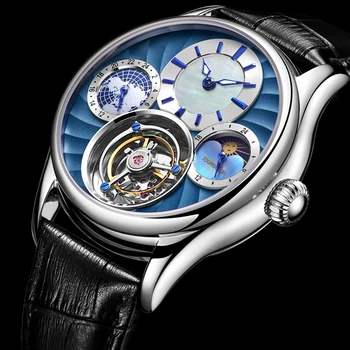 Real Tourbillon 2019 Clock Sapphire Watch Skeleton Automatic Mechanical Clock Men Watches Top Brand Luxury relogio masculino
Real Tourbillon 2019 Clock Sapphire Watch Skeleton Automatic Mechanical Clock Men Watches Top Brand Luxury relogio masculino