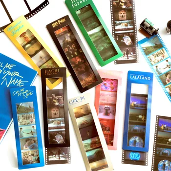 Retro PET film bookmark sticker Sticky Bookmark Stationery Label hand account decorative Stickers School Supplie Notepad escolar 
Retro PET film bookmark sticker Sticky Bookmark Stationery Label hand account decorative Stickers School Supplie Notepad escolar