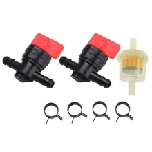 7Pcs Universal Petrol OIL Or Diesel Shut-off Valve Fuel Tap Fuel Filter Camp For Connection To 6-8mm Inner Diameter Hose Tools
7Pcs Universal Petrol OIL Or Diesel Shut-off Valve Fuel Tap Fuel Filter Camp For Connection To 6-8mm Inner Diameter Hose Tools