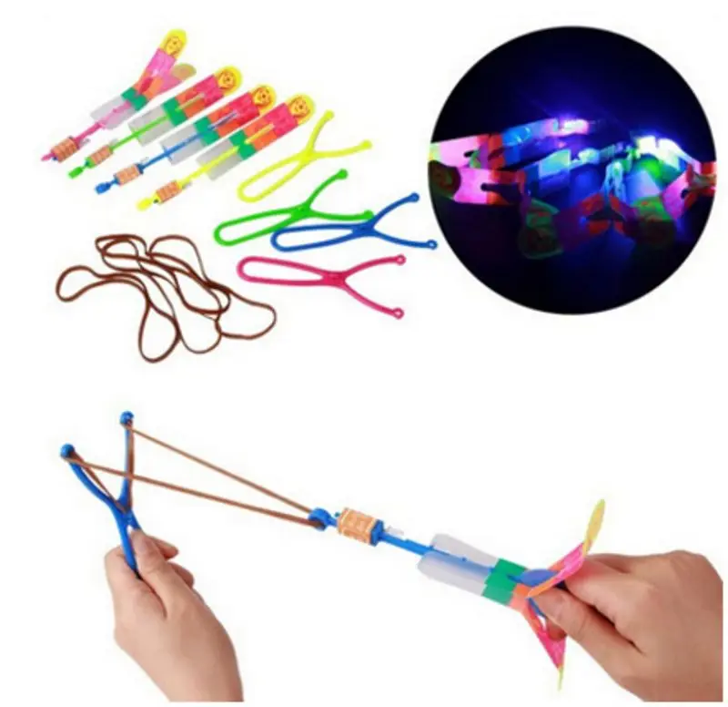 light up slingshot rocket