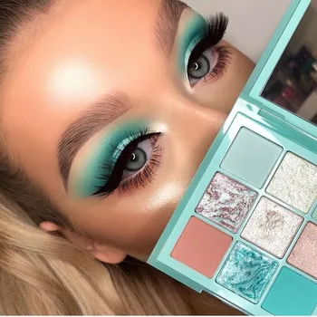 New 9-Grid Eyeshadow Compact Spring Pearly Lustre Matte Mashed Potato Eye Shadow Hot Sale
New 9-Grid Eyeshadow Compact Spring Pearly Lustre Matte Mashed Potato Eye Shadow Hot Sale