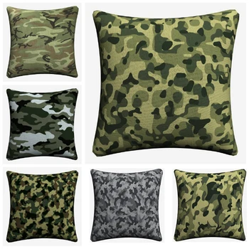 Camouflage Pattern Army Painted Cotton Linen Cushion Cover Throw Pillow Case Art Decorative for Home Car Sofa Bedroom Chair
Camouflage Pattern Army Painted Cotton Linen Cushion Cover Throw Pillow Case Art Decorative for Home Car Sofa Bedroom Chair