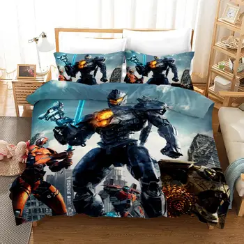 Duvet Cover 3D Pacific Ocean robot giant heat preservation earth hero Bedding Sets King Queen full Twin Size 2/3pcs PillowCase
Duvet Cover 3D Pacific Ocean robot giant heat preservation earth hero Bedding Sets King Queen full Twin Size 2/3pcs PillowCase
