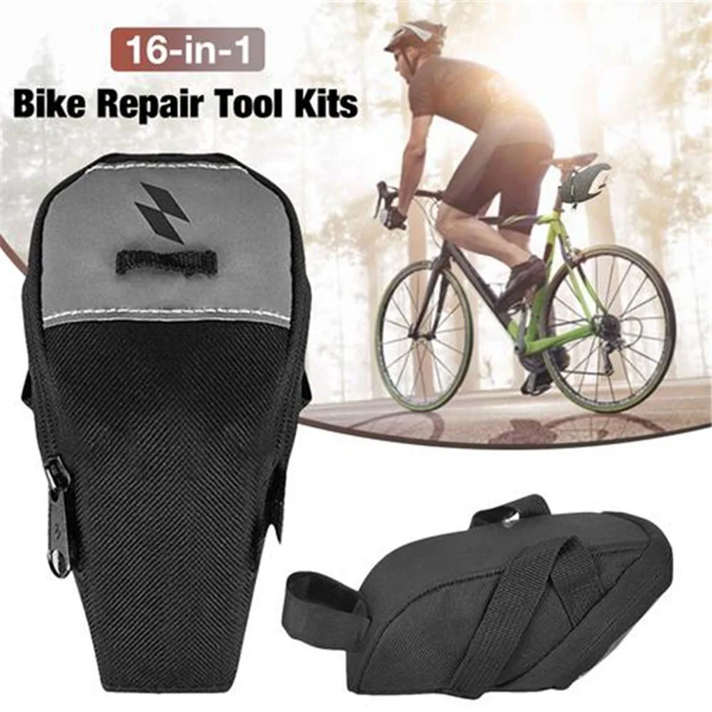 Bicycle Repair Tools Kits Waterproof Saddle Bag Cycling Seat Pack MTB Bike Multifunction Tools Inner Tire Patches Tire Lever Set
Bicycle Repair Tools Kits Waterproof Saddle Bag Cycling Seat Pack MTB Bike Multifunction Tools Inner Tire Patches Tire Lever Set