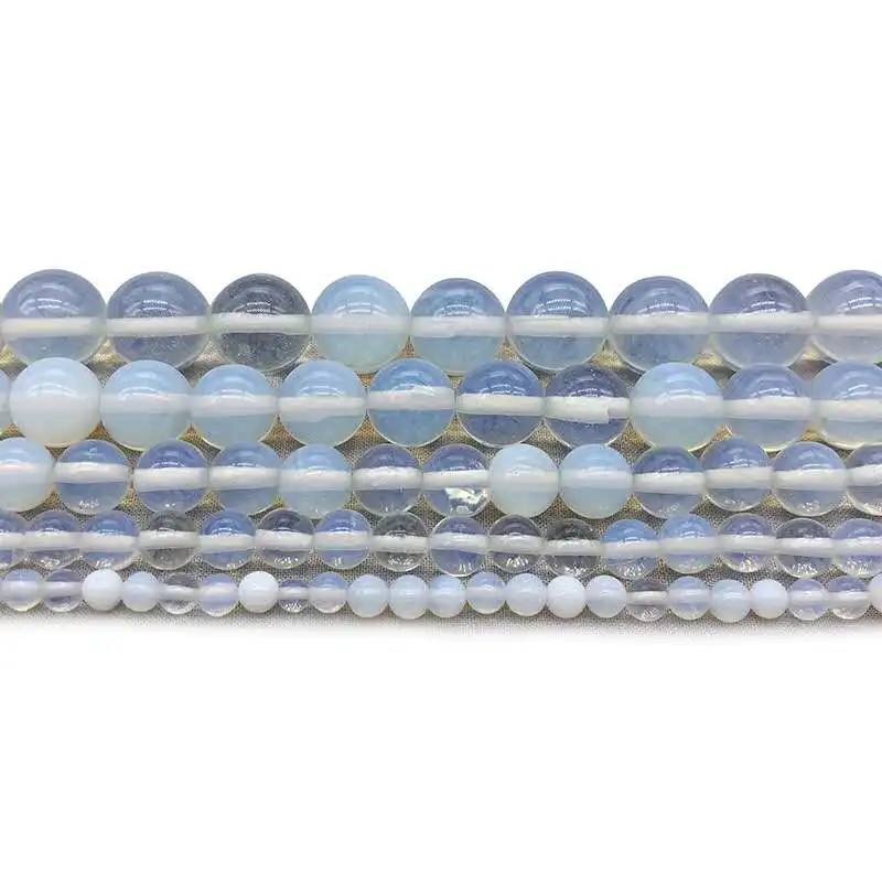 Natural Stone Opalite Quartz Smooth Round Beads 4 6 8 10 12 MM Women Fashion Necklace Charms Wholesale for Jewelry Making
Natural Stone Opalite Quartz Smooth Round Beads 4 6 8 10 12 MM Women Fashion Necklace Charms Wholesale for Jewelry Making