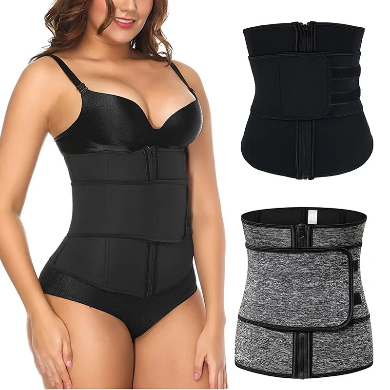 Утягивающий корсет Cincher молния животик поясничного Управление Поддержка пояс потери Вес латексный