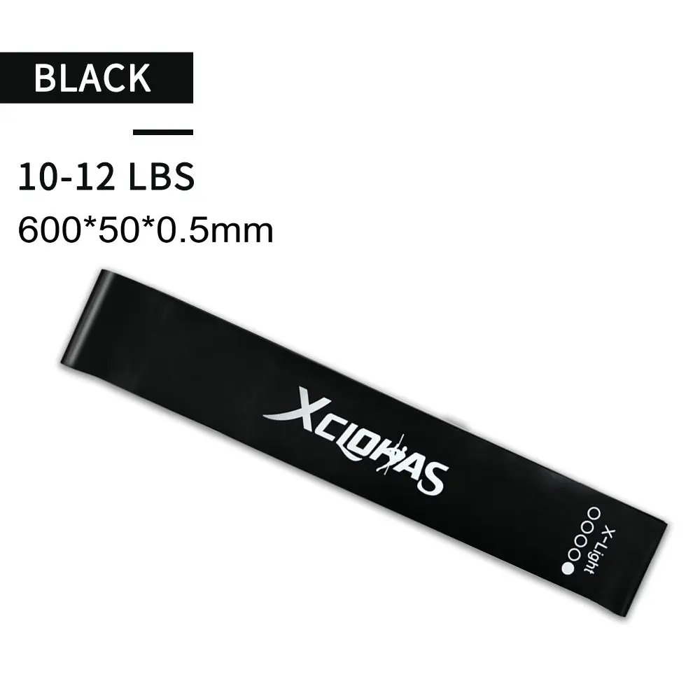 XC LOHAS Fitness Equipment Unisex Resistance Bands Set 5 Level 10-50LBS Gym Training Yoga Pilates Rubber Loops Workout Expander (1)