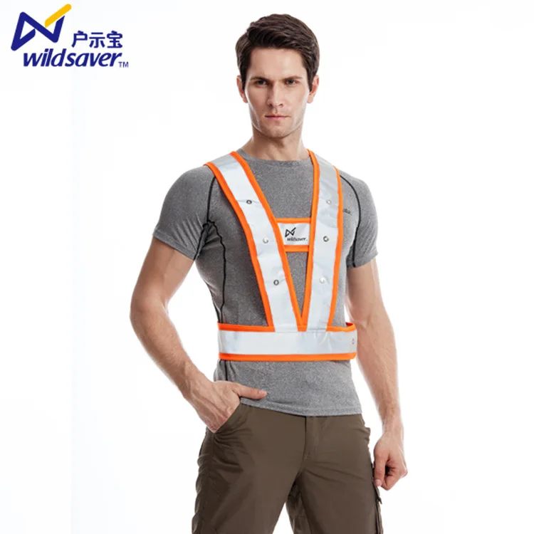 Led Reflective Vest Shining Sea Land Logistics Transportation Reflective Waistcoat Seafarers Work for Help Work Clothes
Led Reflective Vest Shining Sea Land Logistics Transportation Reflective Waistcoat Seafarers Work for Help Work Clothes