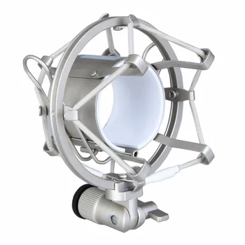 miniphone Shock Mount 50MM For 48MM-54MM Diameter Condenser Mic Silver
miniphone Shock Mount 50MM For 48MM-54MM Diameter Condenser Mic Silver