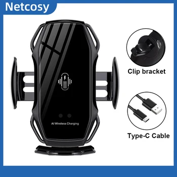 127x97mm A5 smart sensor car AI wireless charging Holder 360 Rotate 10W Simple Fast Wireless Charger For Huawei For iphone
127x97mm A5 smart sensor car AI wireless charging Holder 360 Rotate 10W Simple Fast Wireless Charger For Huawei For iphone