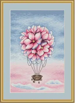 HH Gold Collection Counted Cross Stitch Kit Cross stitch RS cotton with cross stitch Teddy flying a kite Flower balloon
HH Gold Collection Counted Cross Stitch Kit Cross stitch RS cotton with cross stitch Teddy flying a kite Flower balloon