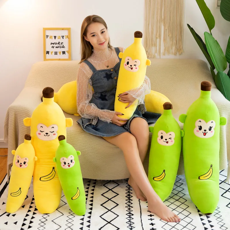 Couple models banana strip pillow simulation fruit creative plush toys
Couple models banana strip pillow simulation fruit creative plush toys