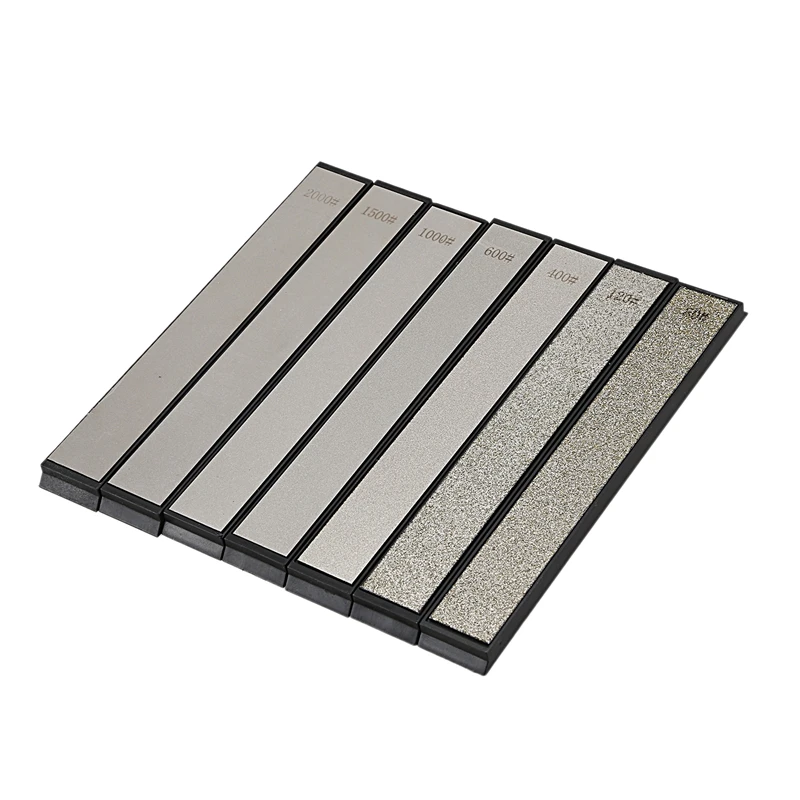 ABSS-80-200 Grain Diamond Sharpening Angle Grindstone Sharpening Professional Sharpener Tool Bar 7 Pack
ABSS-80-200 Grain Diamond Sharpening Angle Grindstone Sharpening Professional Sharpener Tool Bar 7 Pack
