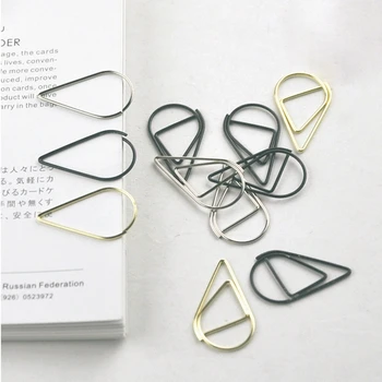 70pcs Paper Clips Water Drop-Shaped Bookmark Kawaii Stationery Multicolor Photos Tickets Notes Book Clips Office School Supplies
70pcs Paper Clips Water Drop-Shaped Bookmark Kawaii Stationery Multicolor Photos Tickets Notes Book Clips Office School Supplies