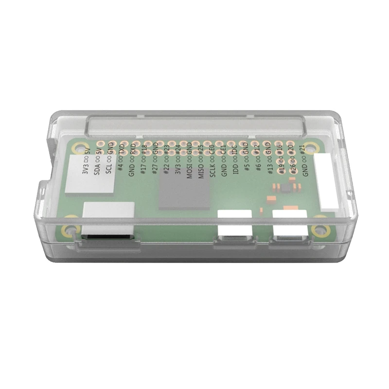 Защитный чехол из АБС пластика для Raspberry Pi Zero/W/Wh (прозрачный)|Чехлы| |