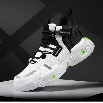 Spring Fashion Shoes Men's Sneakers High-Top 45 46 Shoes For Men Casual Shoes Trend Flat Shoes Plus Size Men's Leisure Shoes 
Spring Fashion Shoes Men's Sneakers High-Top 45 46 Shoes For Men Casual Shoes Trend Flat Shoes Plus Size Men's Leisure Shoes