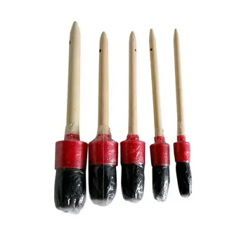 5Pcs Detailing Brush Cleaning Natural Boar Hair Brushes Car Auto Detail Tools 5 different brush sizes meet your various needs
5Pcs Detailing Brush Cleaning Natural Boar Hair Brushes Car Auto Detail Tools 5 different brush sizes meet your various needs