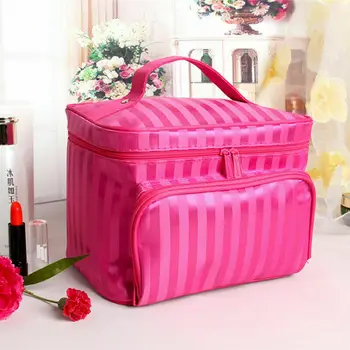 Fashion Women Waterproof Large Makeup Storage Bag Cosmetic Bag Travel Toiletry Wash Case Handbag Hanging Toiletry Kit Organizer 
Fashion Women Waterproof Large Makeup Storage Bag Cosmetic Bag Travel Toiletry Wash Case Handbag Hanging Toiletry Kit Organizer