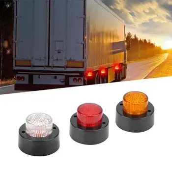 1 Pair Car Side Marker Lights Truck Clearance Lights Round Lamp for Automobiles Truck Trailer 12V Red Yellow White
1 Pair Car Side Marker Lights Truck Clearance Lights Round Lamp for Automobiles Truck Trailer 12V Red Yellow White