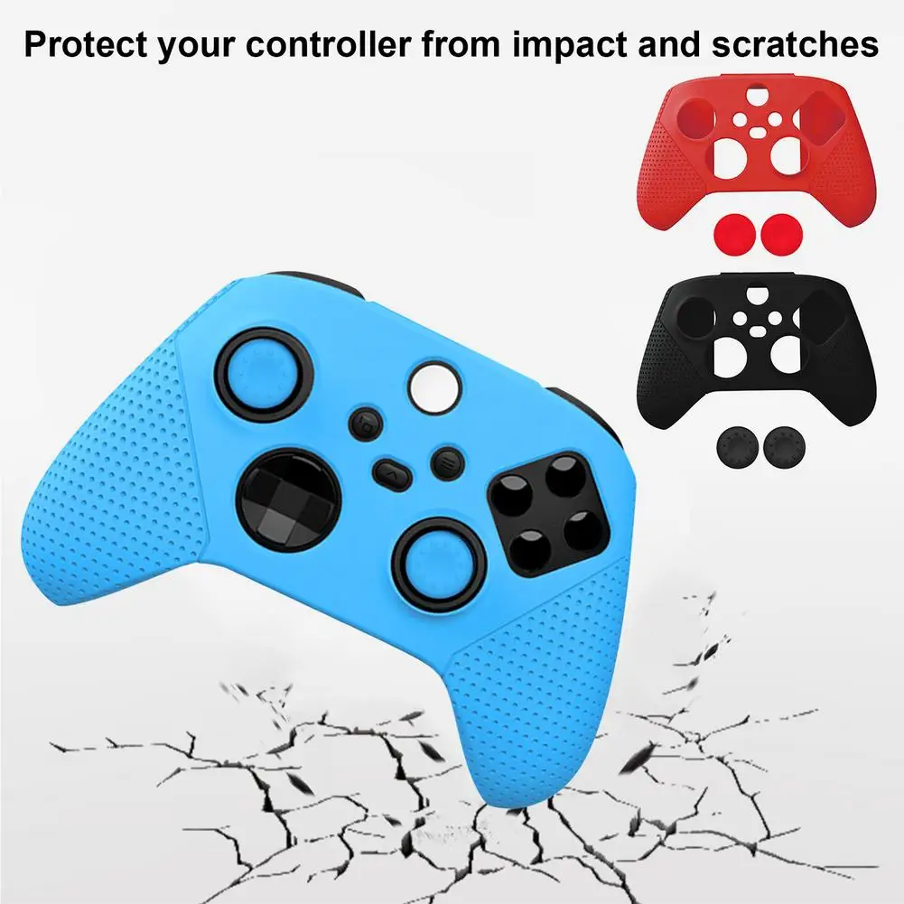 New Silicone Protective Case For Xbox Series X S Gamepad Non-slip Handle Cover Shell Controller Skin Game Accessories
New Silicone Protective Case For Xbox Series X S Gamepad Non-slip Handle Cover Shell Controller Skin Game Accessories