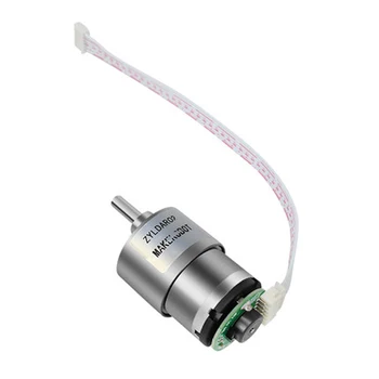 4.32W Encoder reduction motor 2kg.cm AB dual phase DC12V 360mA code disk speed measurement For ROS intelligent two wheel robot
4.32W Encoder reduction motor 2kg.cm AB dual phase DC12V 360mA code disk speed measurement For ROS intelligent two wheel robot